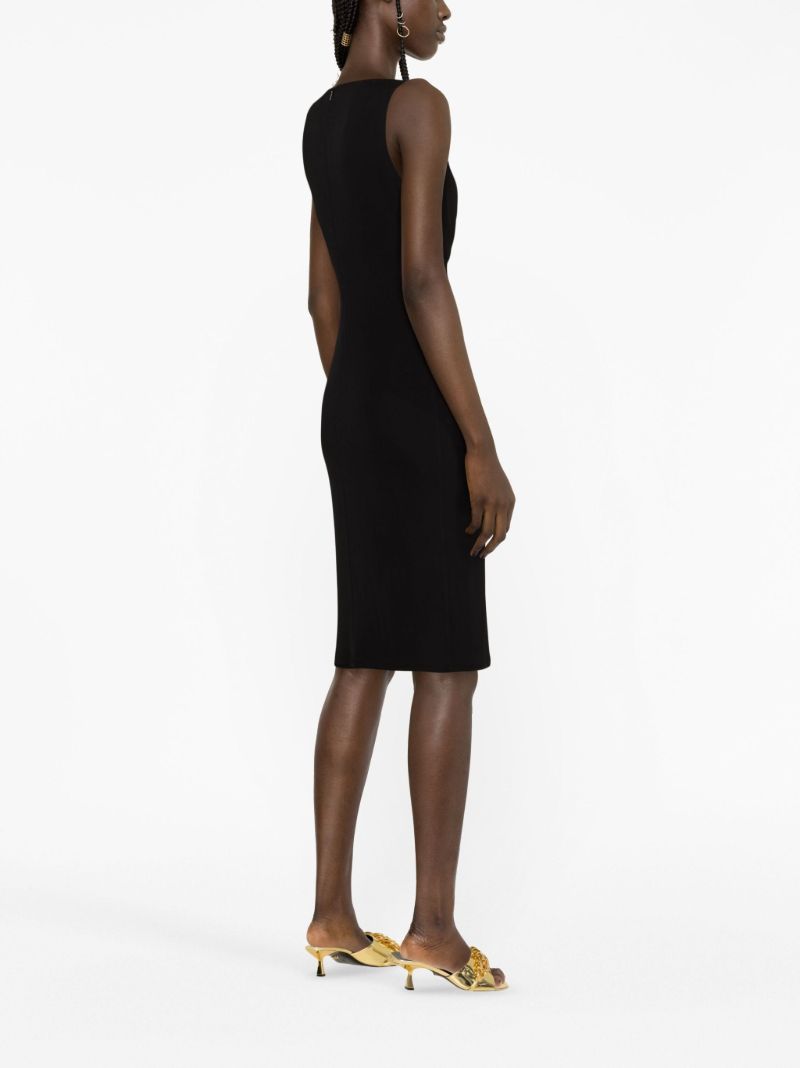Black Medusa 95' Cowl Neck Dress