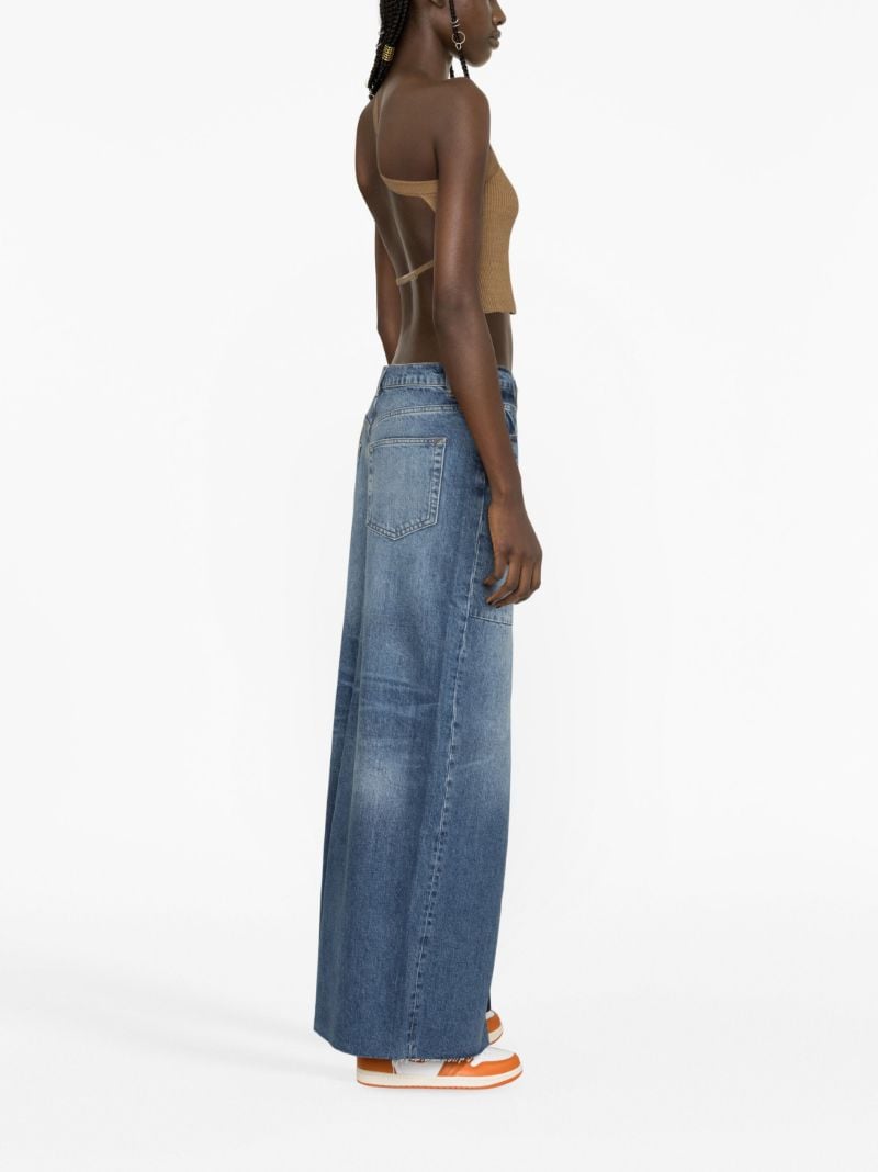 Blue Tazz Denim Maxi Skirt