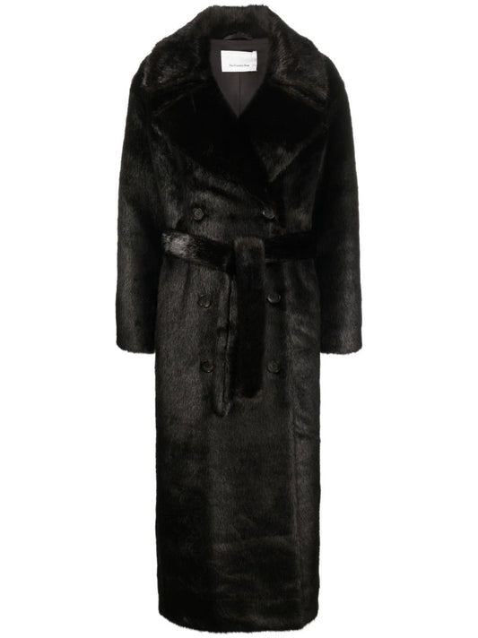 Brown Joni Faux-fur Coat