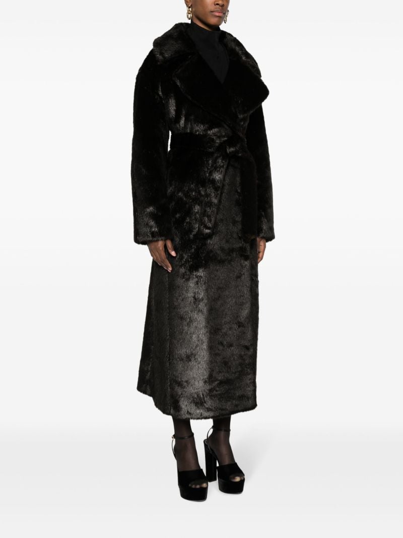 Brown Joni Faux-fur Coat