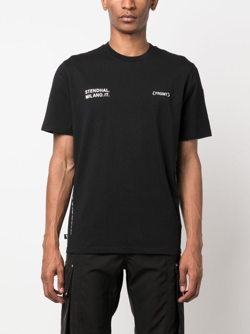 Black Graphic Print T-shirt