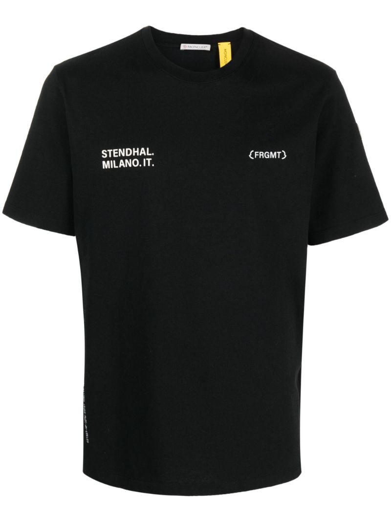 Black Graphic Print T-shirt