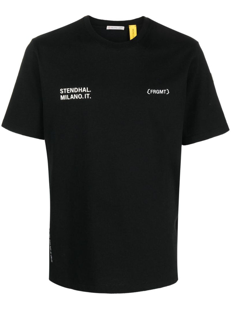 Black Graphic Print T-shirt