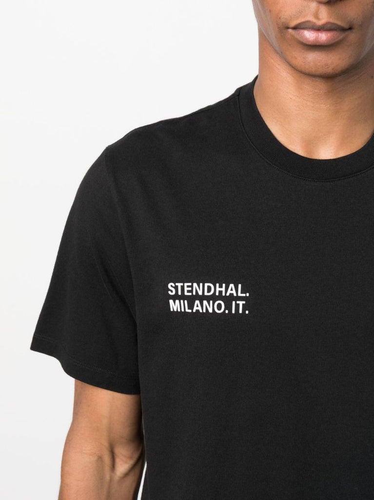 Black Graphic Print T-shirt