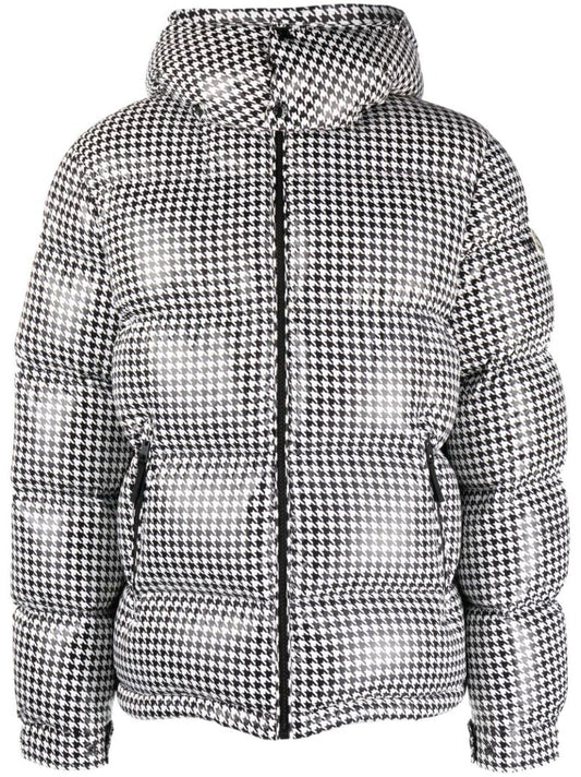 X Fragment Black and White Socotrine Puffer Jacket