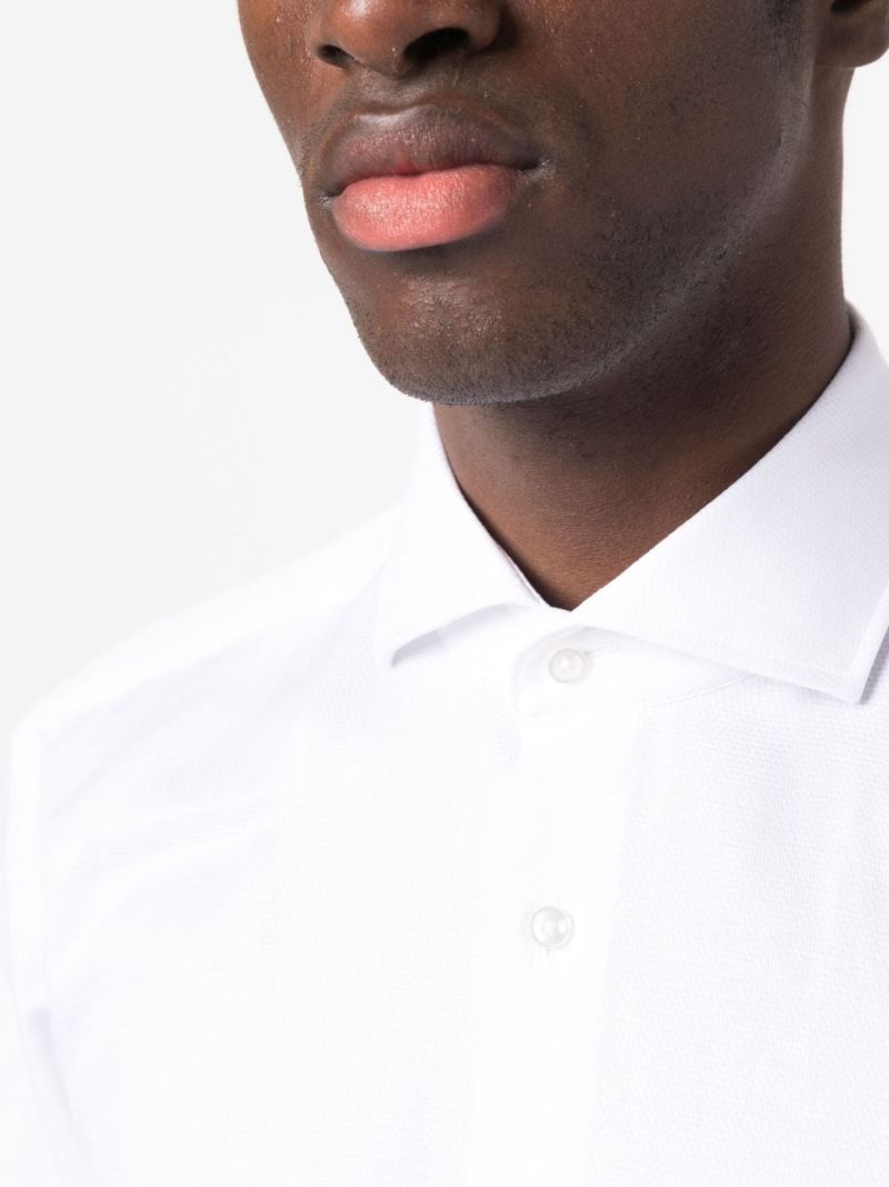 White Buttoned-up Cotton Shirt