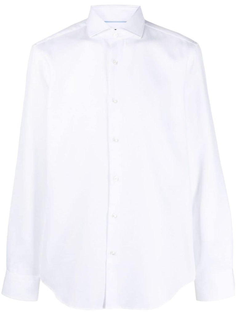 White Buttoned-up Cotton Shirt