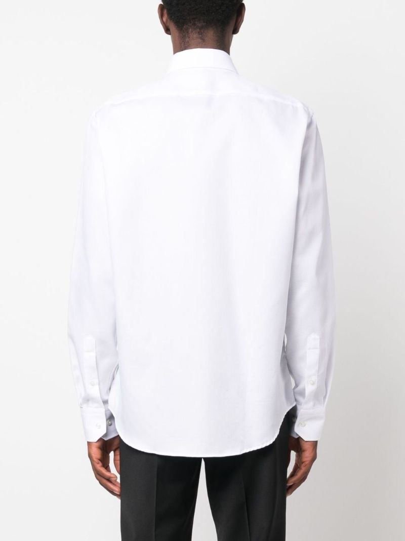 White Buttoned-up Cotton Shirt