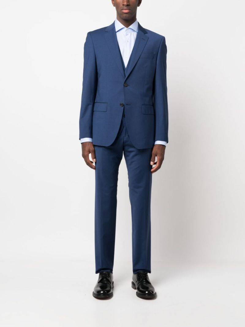 Blue Buttoned-up Organic Cotton Shirt