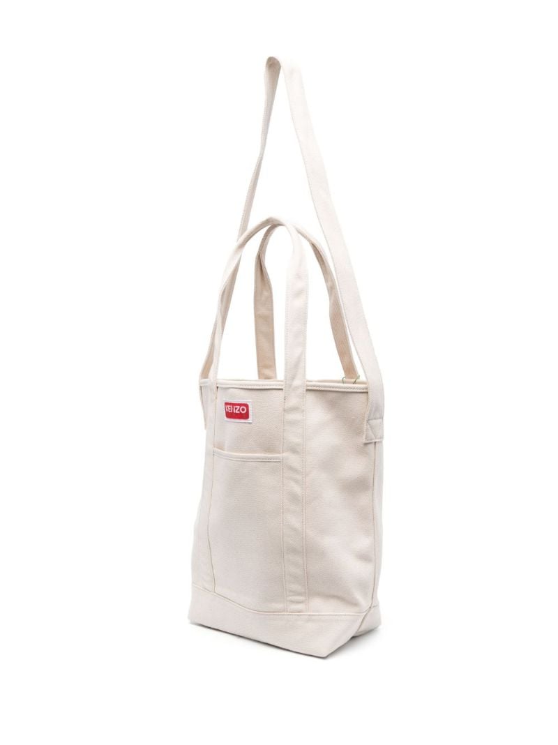 Neutral Large Target Tote Bag