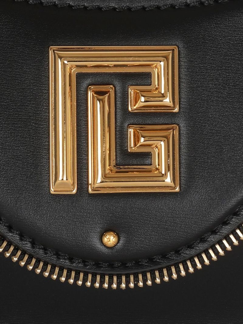 Black Blaze Leather Shoulder Bag