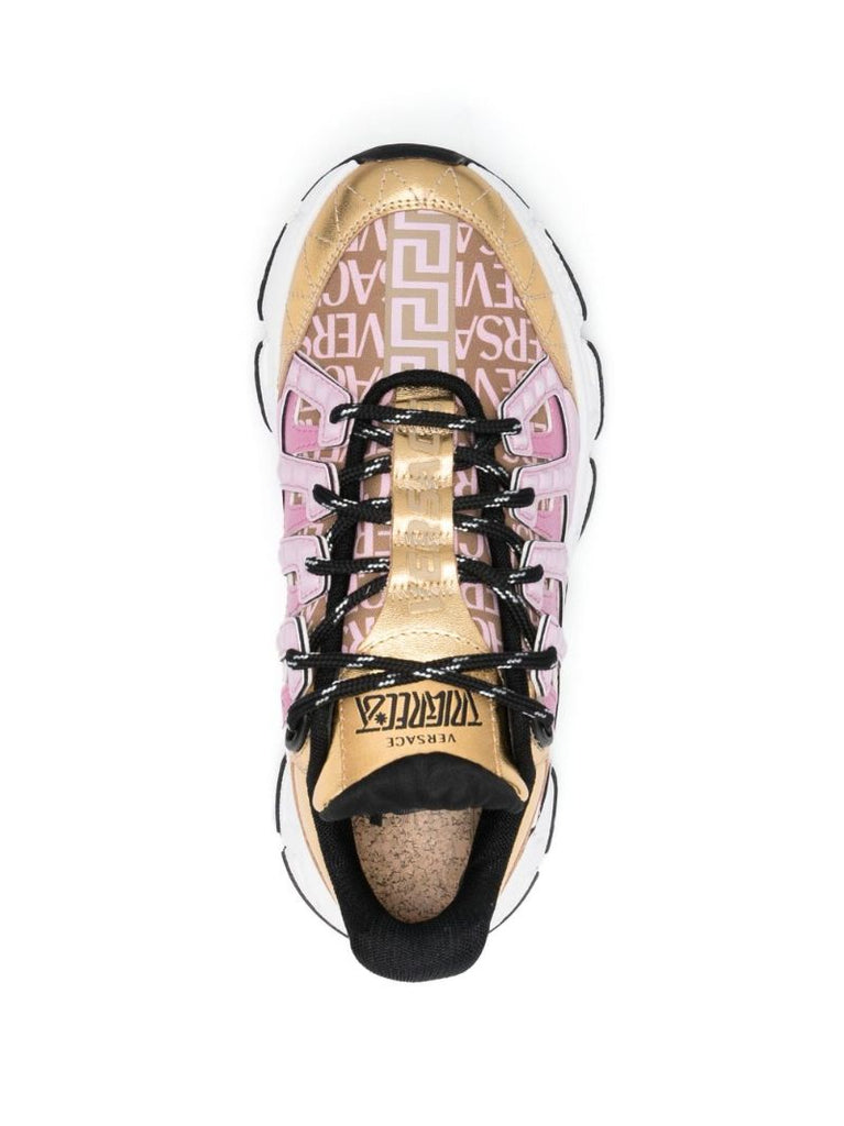 Pink Trigreca Lace-up Sneakers