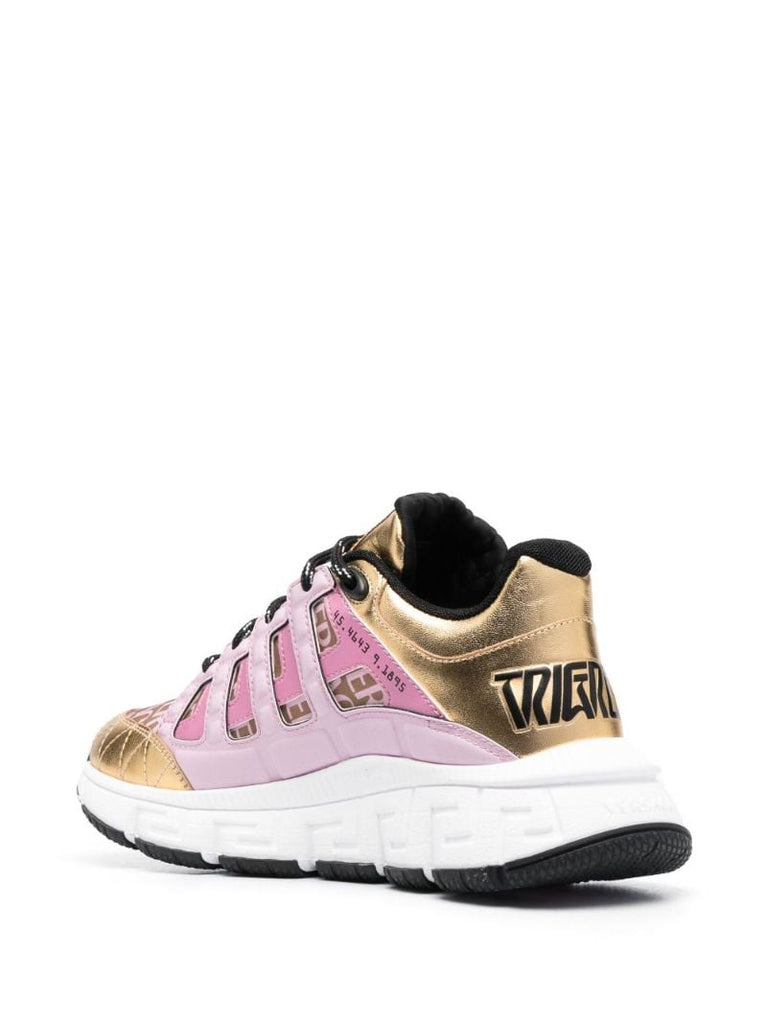 Pink Trigreca Lace-up Sneakers