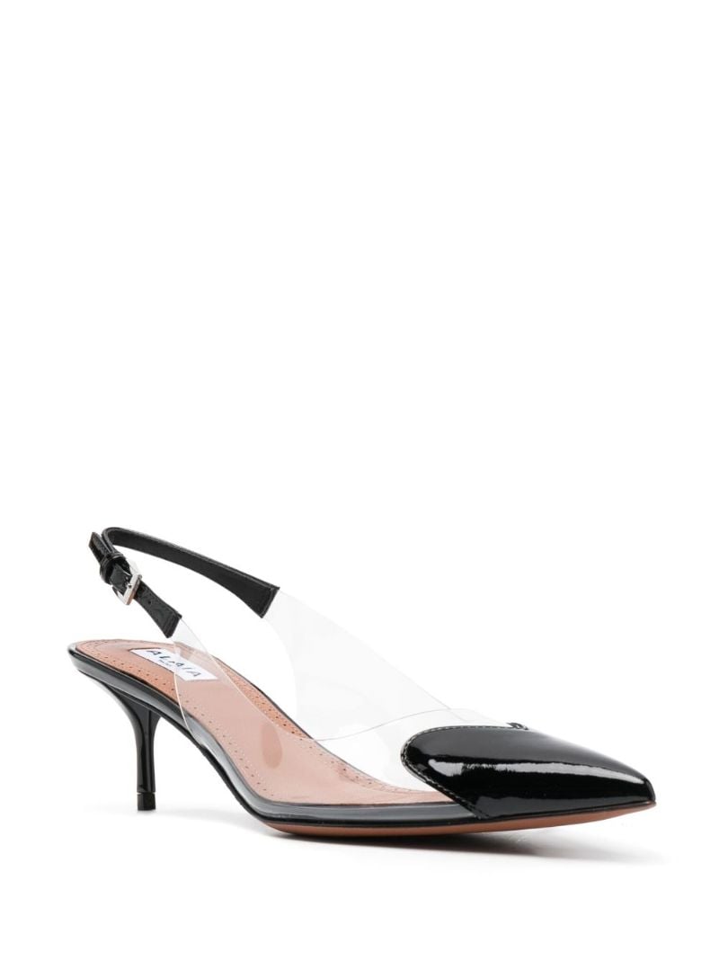 55mm Le Coeur Slingback Pumps