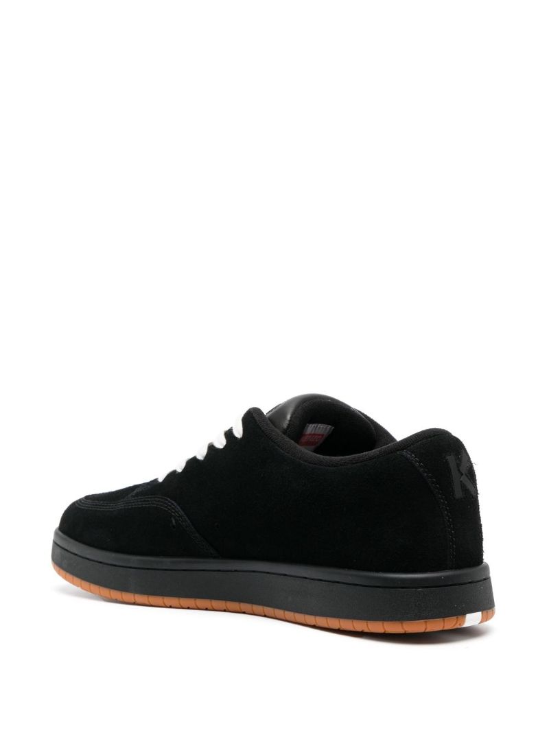 Black Kenzo-dome Suede Sneakers