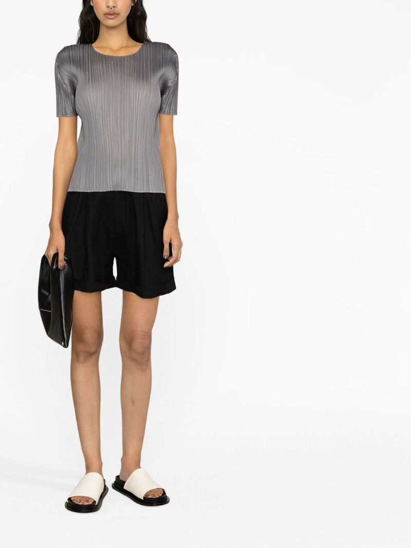 Grey Basics PlissÃ_x0083_Â© Top
