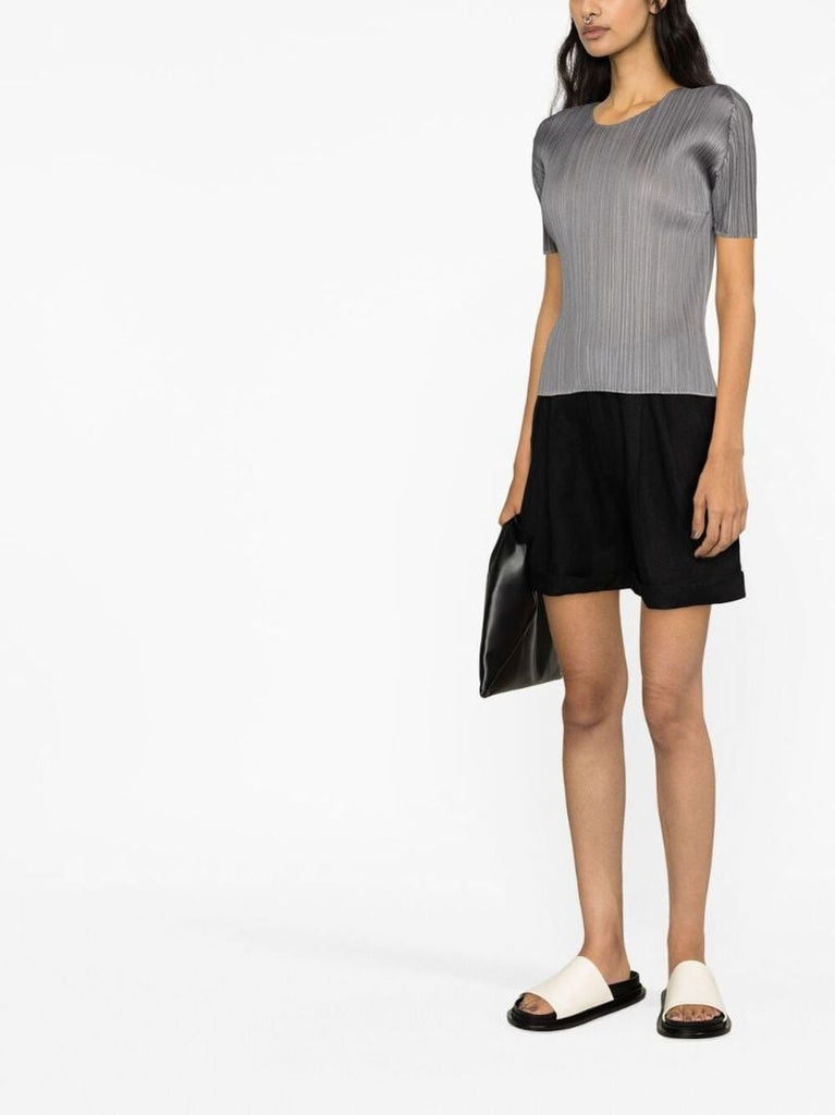 Grey Basics PlissÃ_x0083_Â© Top