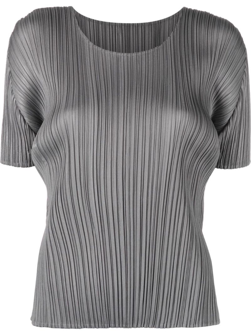 Grey Basics PlissÃ_x0083_Â© Top