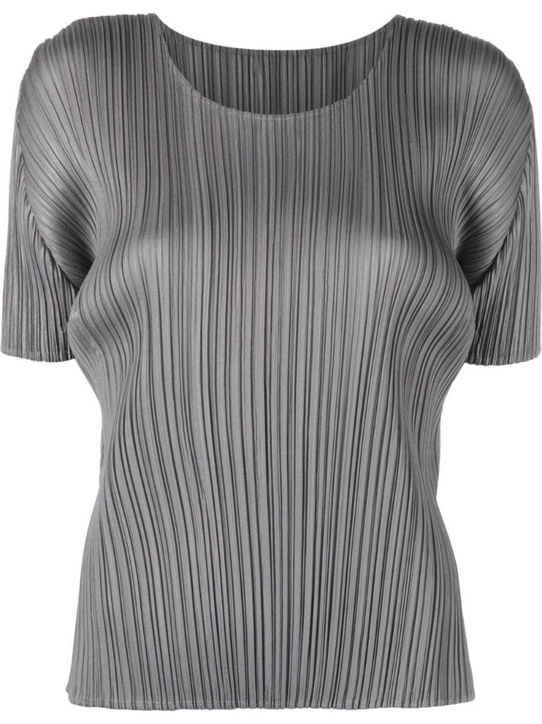 Grey Basics PlissÃ_x0083_Â© Top