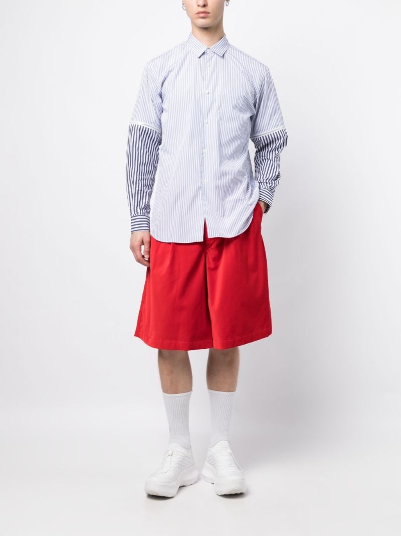 Blue Striped Cotton Shirt