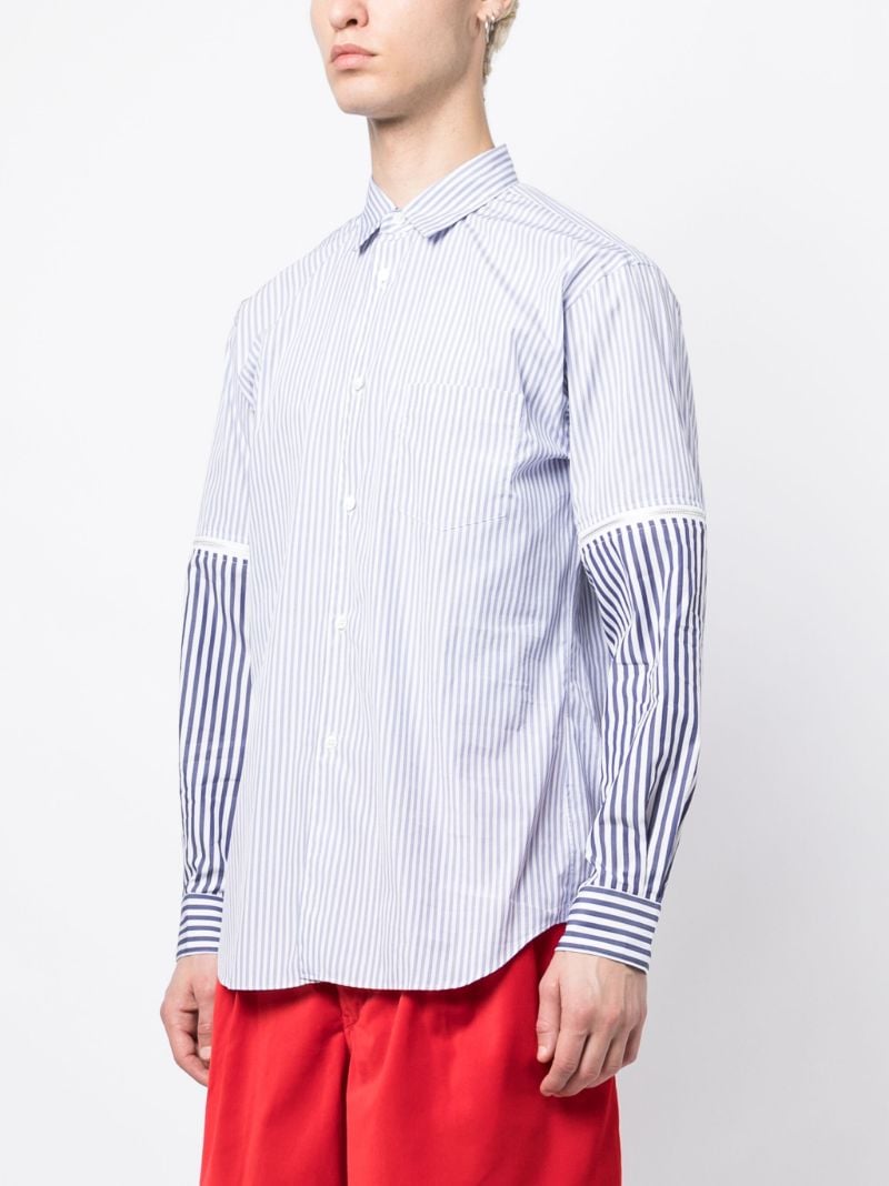 Blue Striped Cotton Shirt