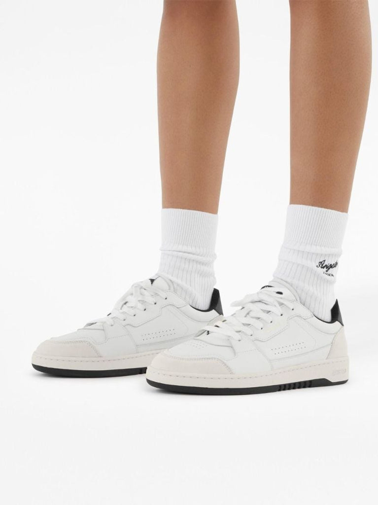 White Lace Up Sneakers