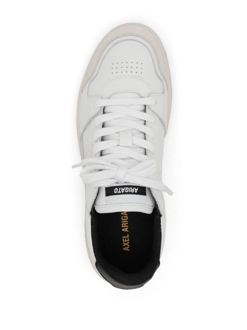 White Lace Up Sneakers