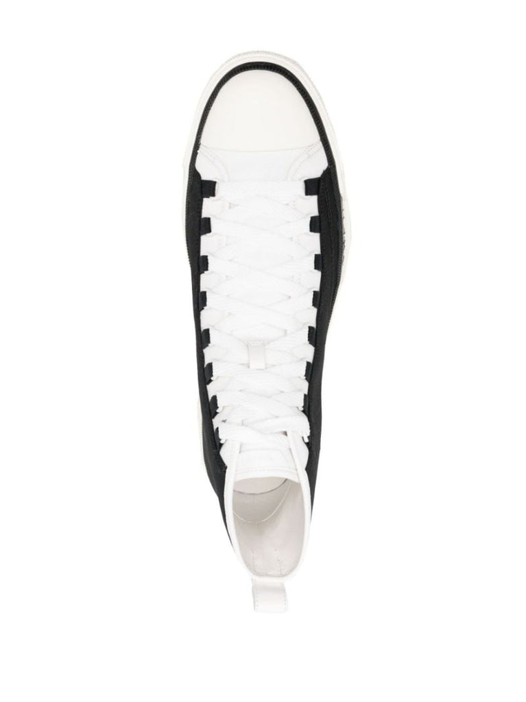 Black M.a. Court High-top Sneakers