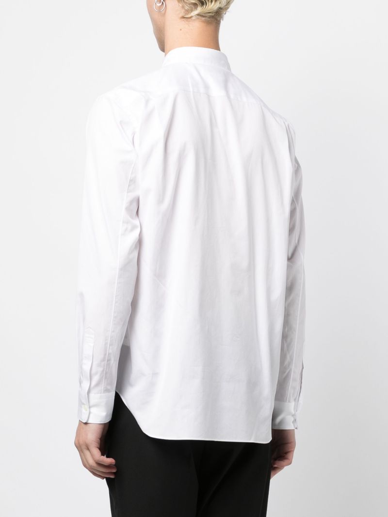 White Long Sleeve Cotton Shirt