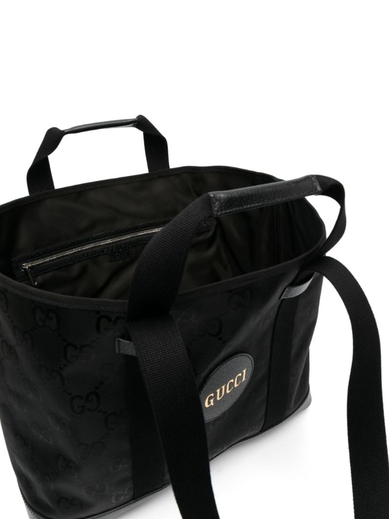 Black Gg Supreme Tote Bag