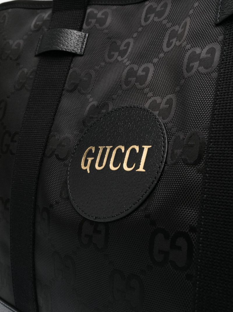Black Gg Supreme Tote Bag