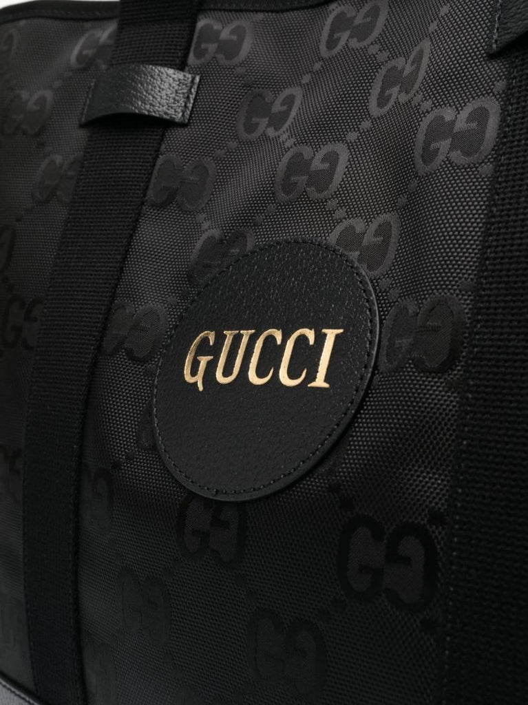 Black Gg Supreme Tote Bag