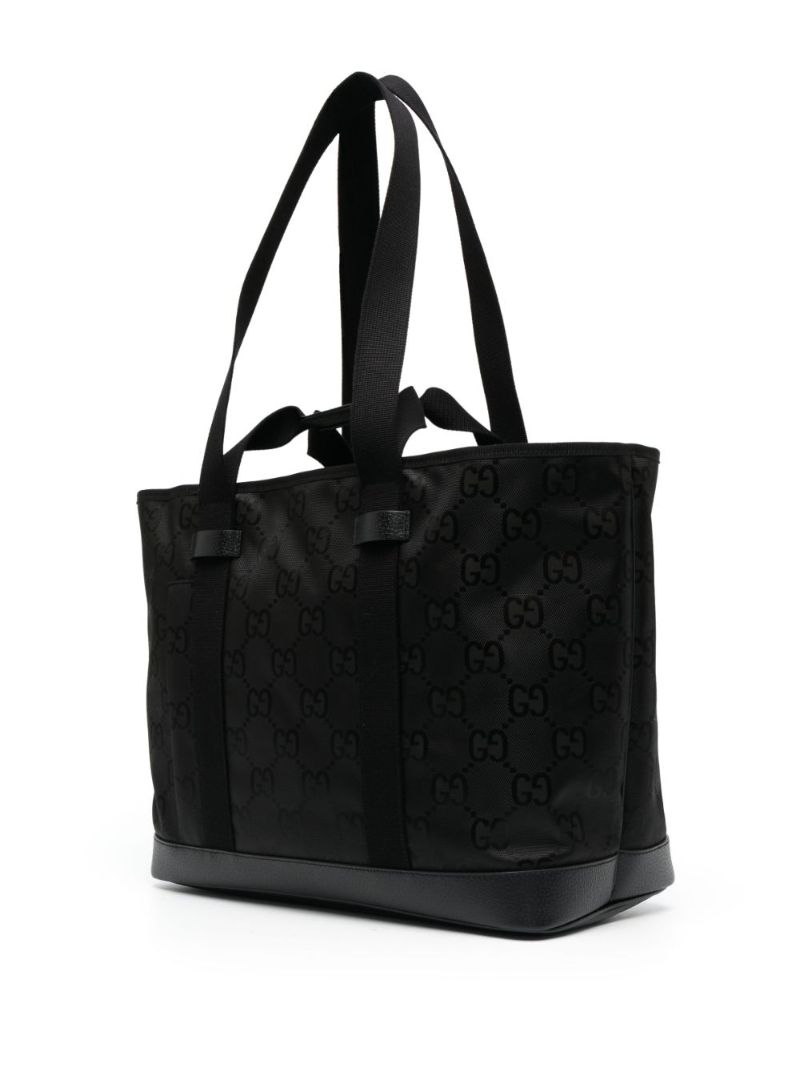 Black Gg Supreme Tote Bag