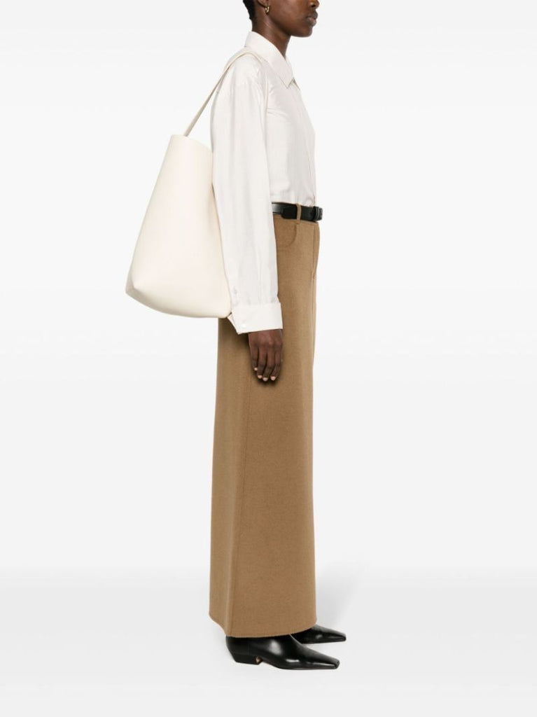 Neutral Large N/s Park Leather Tote Bag