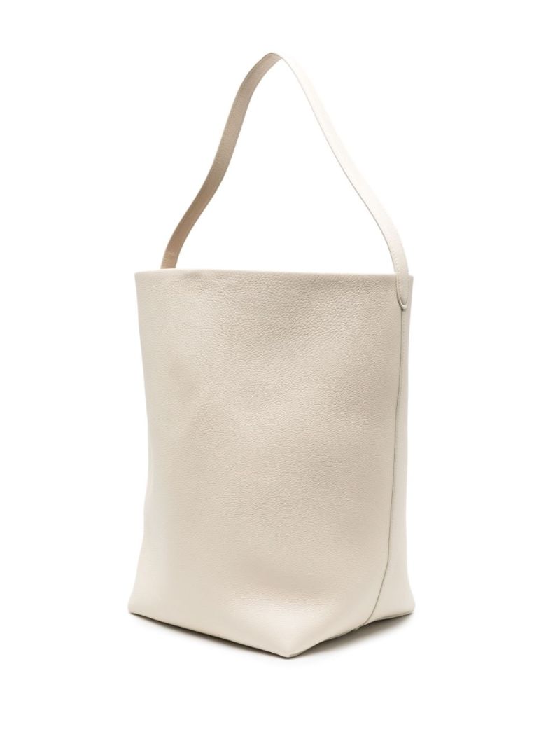 Neutral Large N/s Park Leather Tote Bag