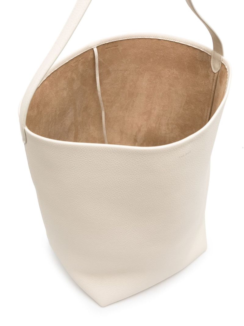 Neutral Large N/s Park Leather Tote Bag