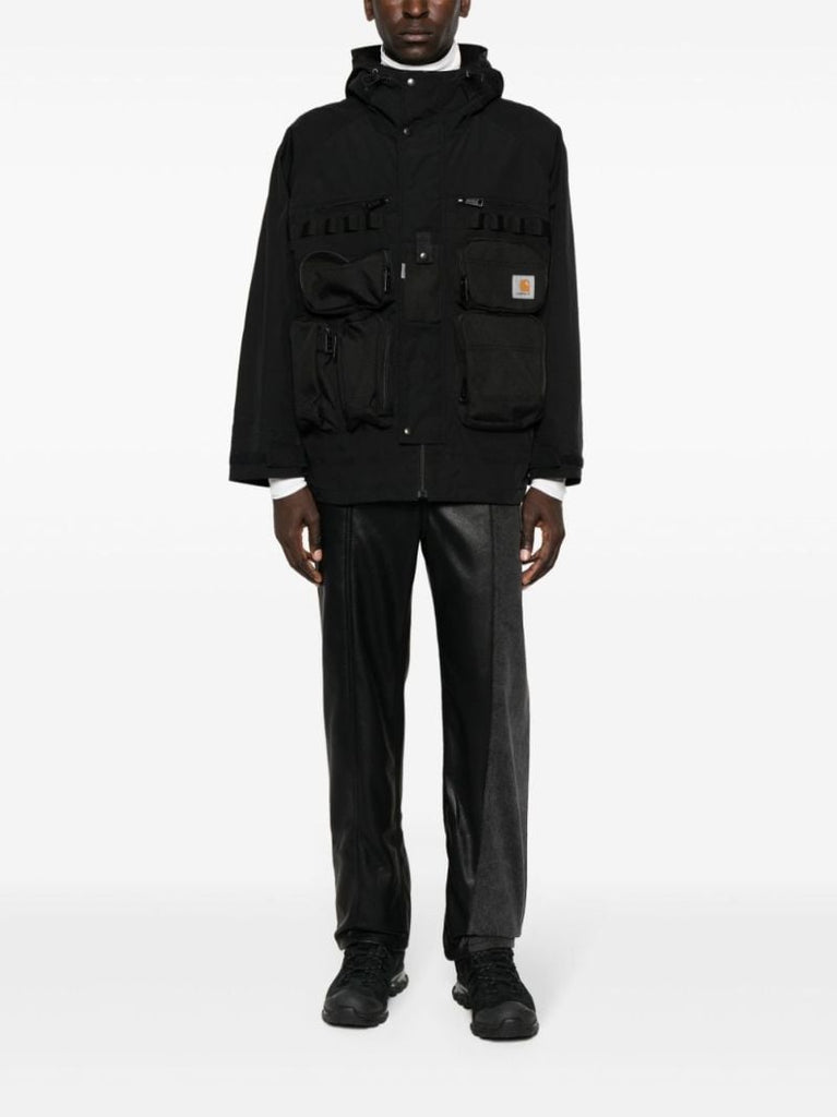 X Carhartt Wip Black Hooded Jacket