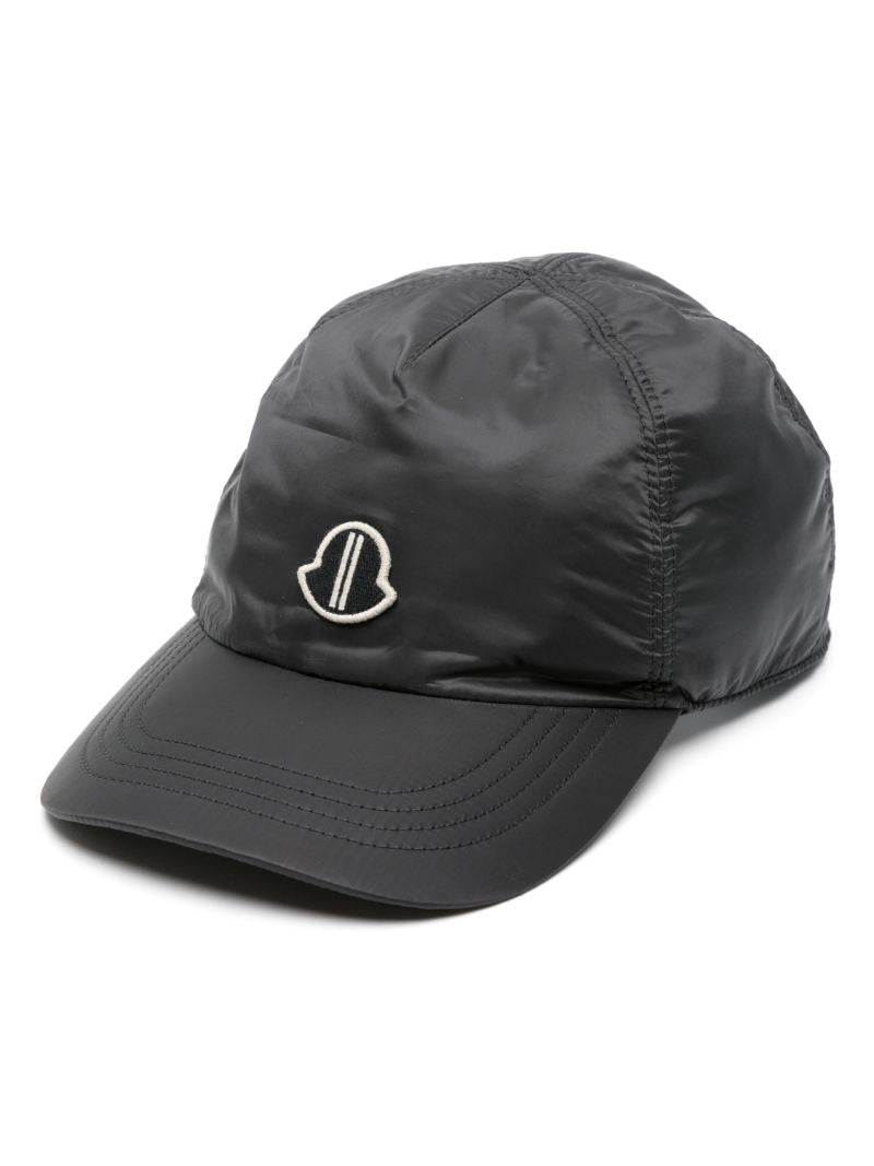 Black Logo-appliquÃ_x0083_Â© Baseball Cap