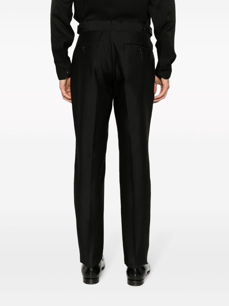 Black Atticus Tailored Trousers
