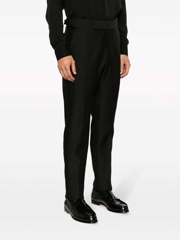 Black Atticus Tailored Trousers