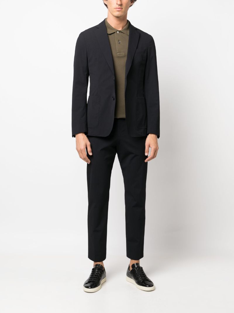 Blue Hanry Single-breasted Suit