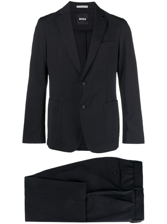 Blue Hanry Single-breasted Suit
