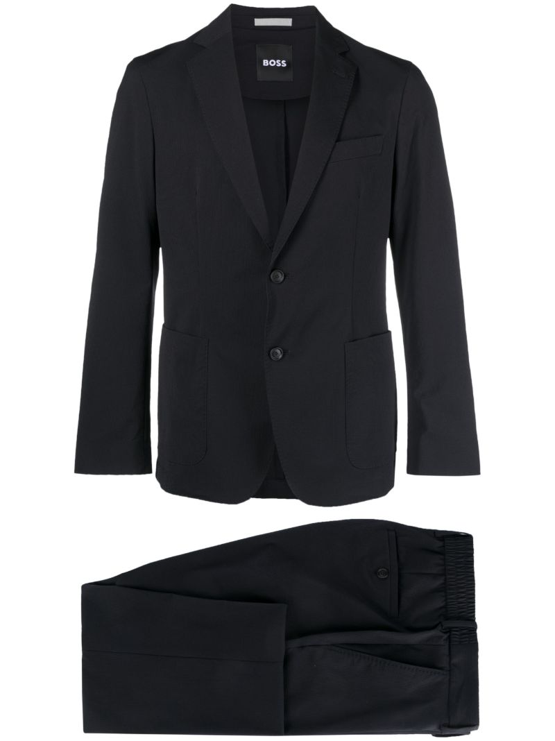 Blue Hanry Single-breasted Suit