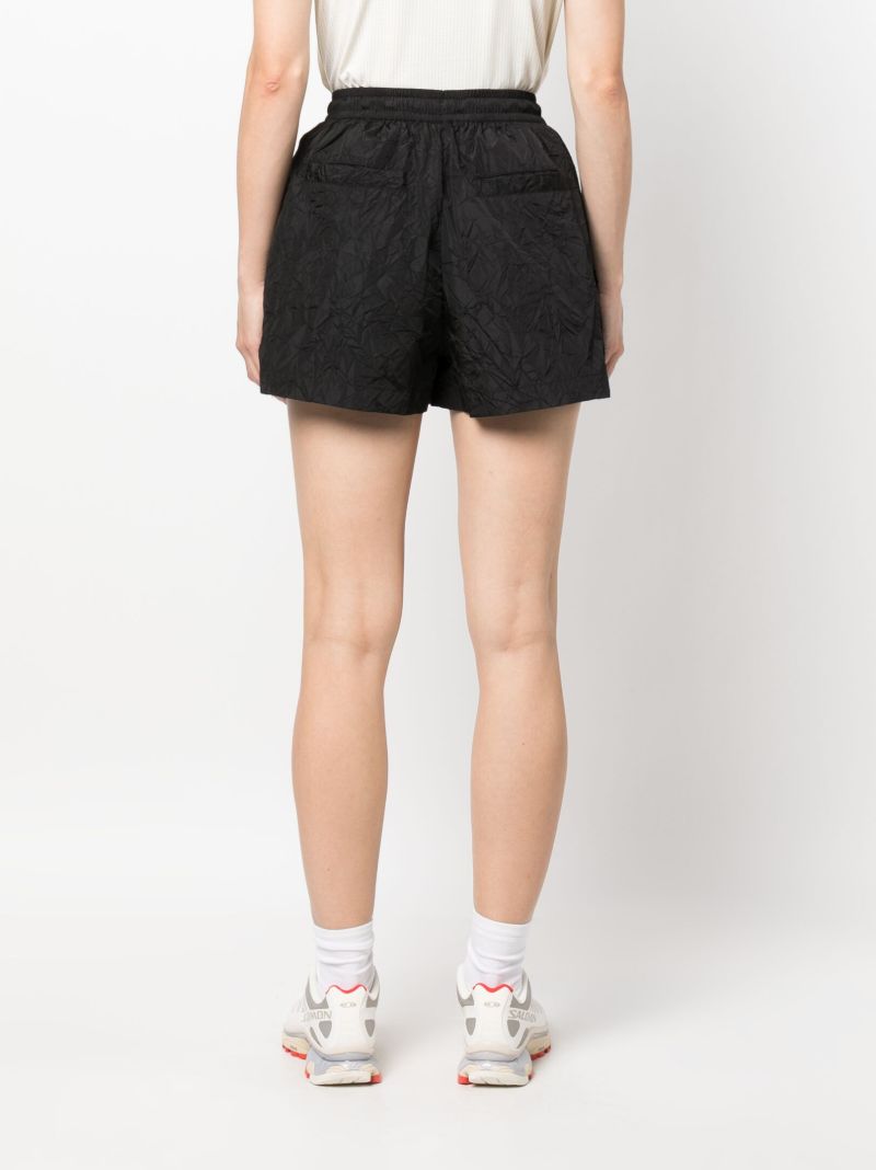 Black Volley Running Shorts
