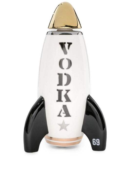 White Vodka Rocket Porcelain Decanter