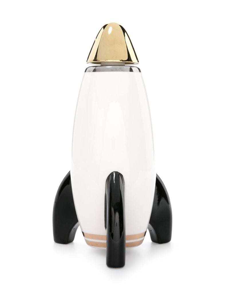 White Vodka Rocket Porcelain Decanter