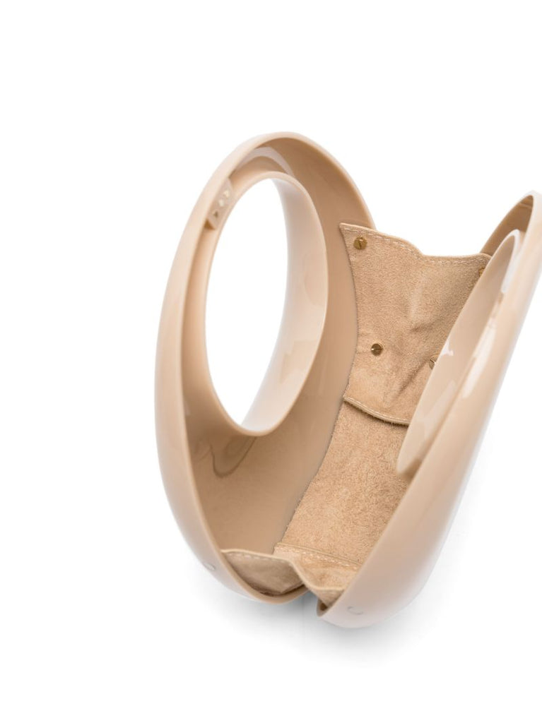 Neutral the Olivia Sculpture Top Handle Bag