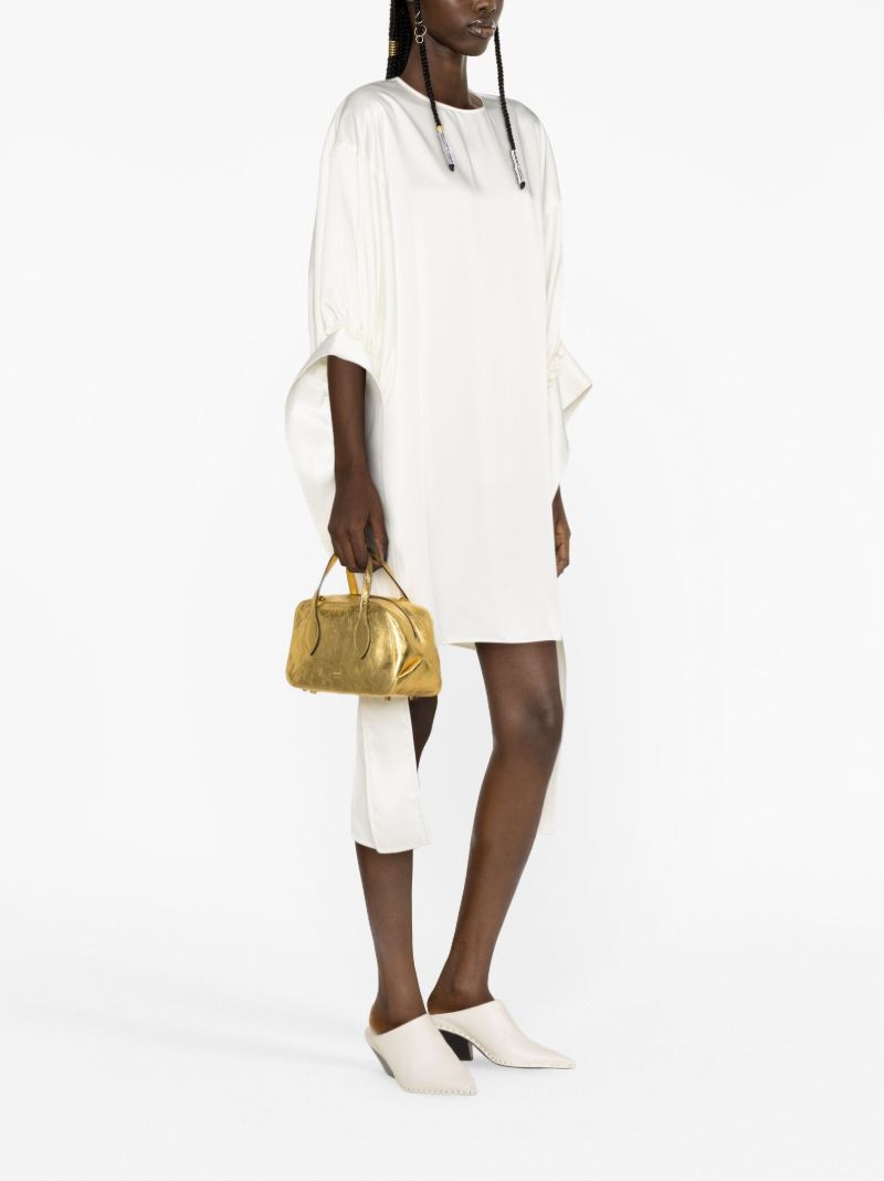 Gold Maeve Small Leather Cross Body Bag