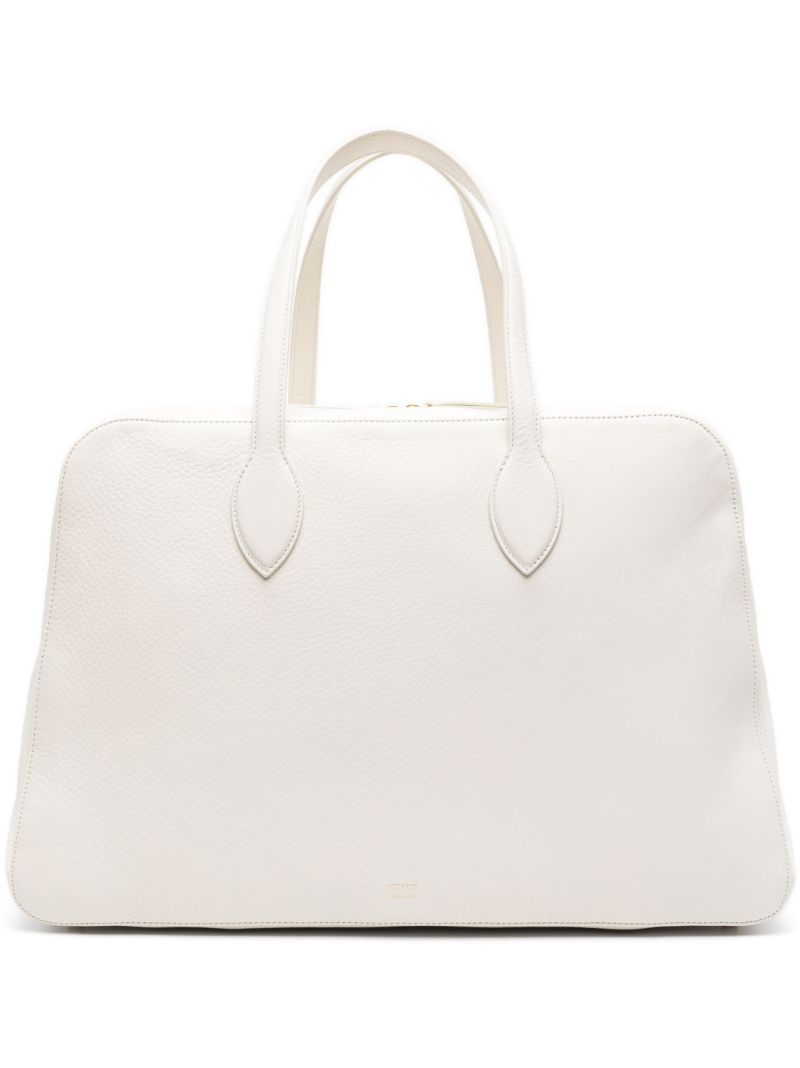 Neutral the Large Maeve Leather Tote Bag