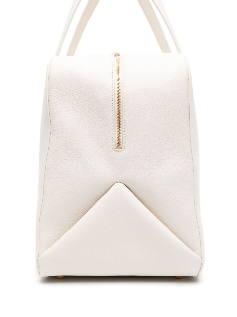 Neutral the Large Maeve Leather Tote Bag